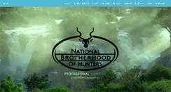 Desktop Screenshot of nationalbrotherhoodofhunters.org